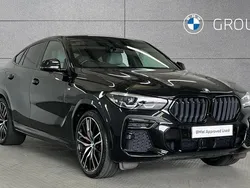 Black Used 2022 BMW X6 M Sport SUV | £46,990 (Good price)