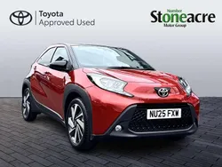 Red Used 2025 Toyota Aygo Hatchback | £15,495 (Fair price)