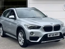 Silver Used 2018 BMW X1 Sport Line SUV | £15,990 (Fair price)