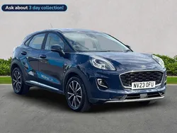 Blue Used 2023 Ford Puma Gen-E Titanium Hatchback | £14,499 (Good price)