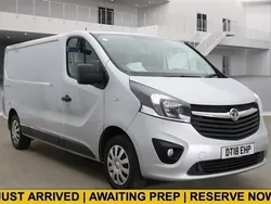 Silver Used 2018 Vauxhall Vivaro Sportive Van | £12,495 (A bit pricey)