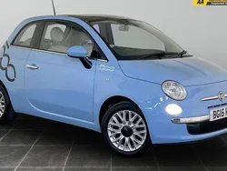 Blue Used 2015 Fiat 500 Lounge Hatchback | £3,195 (Good price)