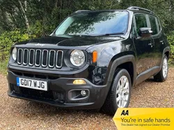 Black Used 2017 Jeep Renegade Longitude SUV | £7,650 (Good price)