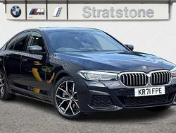 Black Used 2021 BMW 520 M Sport | £26,950 (Fair price)