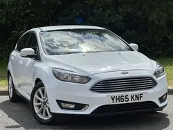 White Used 2015 Ford Focus Titanium Hatchback | £3,495 (A bit pricey)
