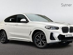 White Used 2023 BMW X4 M Sport SUV | £39,750 (Good price)