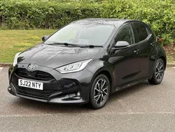 Black Used 2022 Toyota Yaris Hybrid Design Hatchback | £15,100 (Good price)