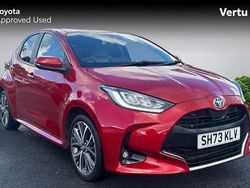 Red Used 2023 Toyota Yaris Hybrid Hatchback | £18,713 (Fair price)