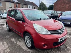 Red Used 2012 Nissan Note Visia MPV | £1,975 (A bit pricey)