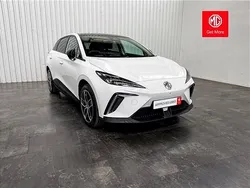 Solid arctic white New 2025 MG MG4 EV Trophy Hatchback | £36,495