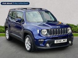 Blue Used 2019 Jeep Renegade Longitude SUV | £10,999 (Fair price)
