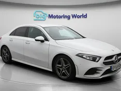 White Used 2019 Mercedes A200 AMG line Sedan | £16,500 (Fair price)