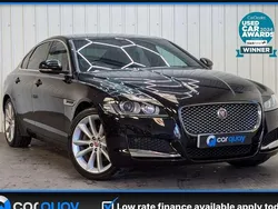 Black Used 2017 Jaguar XF Portfolio Sedan | £12,495 (Fair price)