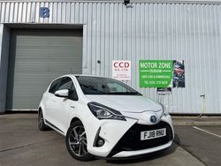 White Used 2018 Toyota Yaris Hatchback | £8,995 (Fair price)