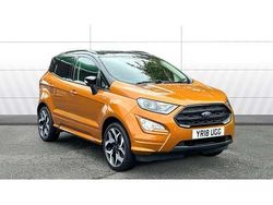 Orange Used 2018 Ford Ecosport ST-Line SUV | £9,990 (Fair price)