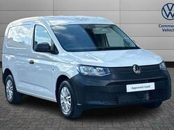 White New 2025 VW Caddy Business MPV | £24,600 (Fair price)