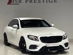 White Used 2016 Mercedes E220 AMG line Sedan | £14,450 (Fair price)