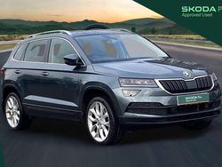 Quartz grey metallic Used 2018 Skoda Karoq SUV | £14,100 (Fair price)