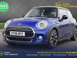 Blue Used 2019 Mini Cooper Exclusive Hatchback | £12,661 (Fair price)
