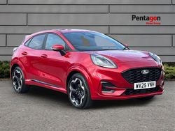 Red Used 2025 Ford Puma ST-Line X SUV | £21,995 (A bit pricey)