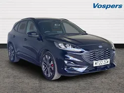 Black Used 2022 Ford Kuga ST-Line X SUV | £22,395 (A bit pricey)