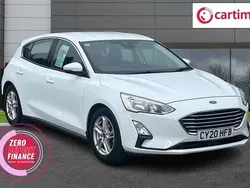 White Used 2020 Ford Focus Zetec Hatchback | £11,254 (Good price)