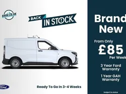White New 2024 Ford Transit Van | £23,995 (Expensive)