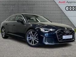 Blue Used 2023 Audi A6 S-Line Sedan | £29,995 (Fair price)