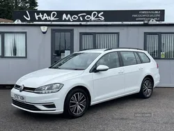 White Used 2018 VW Golf VII SE Estate | £10,950 (Good price)