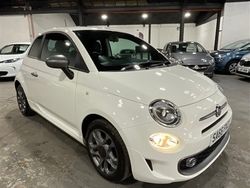 White Used 2016 Fiat 500 S Hatchback | £6,499 (Fair price)