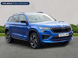 Blue Used 2023 Skoda Kodiaq vRS SUV | £34,996 (Fair price)