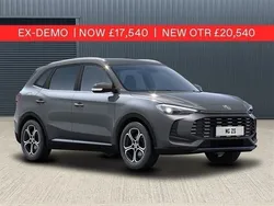 Grey New 2025 MG ZS SE Sedan | £17,540 (Expensive)