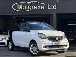 White Used 2016 Smart ForFour Passion Hatchback | £2,750 (Fair price)
