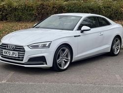 White Used 2020 Audi A5 S-Line Coupe | £20,400 (Good price)