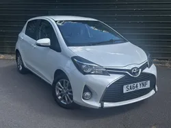 White Used 2014 Toyota Yaris Multidrive S Hatchback | £7,995 (Fair price)