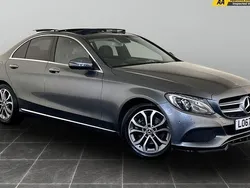 Grey Used 2017 Mercedes C200 Premium Plus Sedan | £14,995 (Fair price)