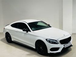 White Used 2017 Mercedes C200 AMG line Coupe | £13,000 (A bit pricey)