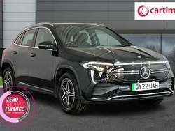 Black Used 2022 Mercedes EQA250 AMG line SUV | £21,599 (Fair price)