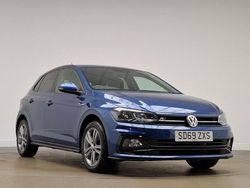 Blue Used 2019 VW Polo R-line Hatchback | £16,998 (Fair price)