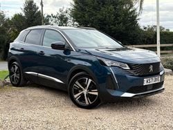 Blue Used 2022 Peugeot 3008 Premium Hatchback | £18,101 (Fair price)