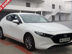 White Used 2022 Mazda 3 Hatchback | £16,800 (Fair price)