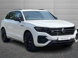 White Used 2021 VW Touareg Black Edition SUV | £38,790 (Good price)