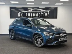 Blue Used 2021 Mercedes GLA180 AMG line SUV | £21,490 (Super price)