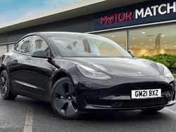 Black Used 2021 Tesla Model 3 Standard Range Plus Sedan | £16,999 (Good price)