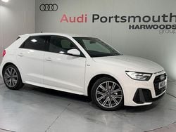 White Used 2025 Audi A1 Sportback S-Line Hatchback | £19,790 (Good price)