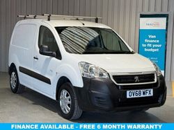 White Used 2019 Peugeot Partner MPV | £6,750