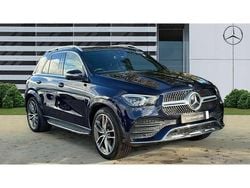 Blue Used 2021 Mercedes GLE350 AMG line SUV | £39,648 (Fair price)