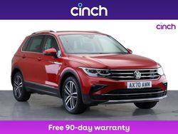Red Used 2021 VW Tiguan Elegance SUV | £21,999 (Fair price)