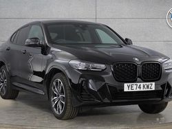 Black sapphire Used 2024 BMW X4 M Sport SUV | £42,872 (Good price)