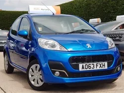 Blue Used 2013 Peugeot 107 Active Hatchback | £5,995 (Expensive)